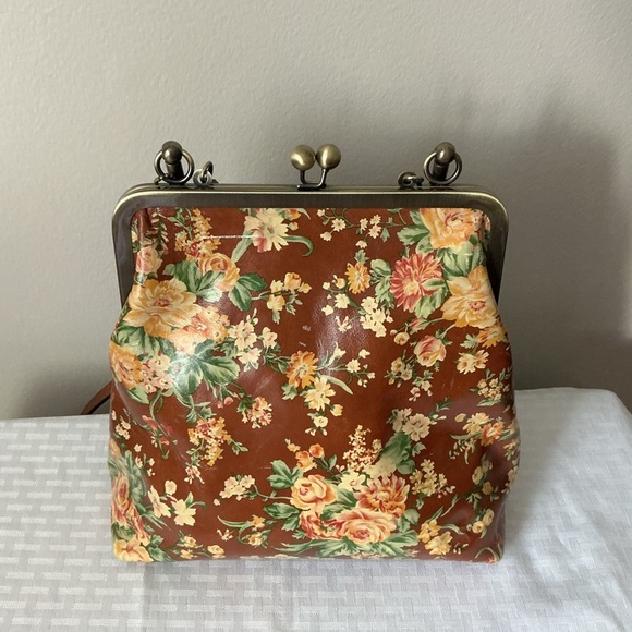Patricia Nash Vintage Crossbody Bag Handbags - Patricia Nash Vintage Botanical Collection Crossbody Bag with Kiss Closure